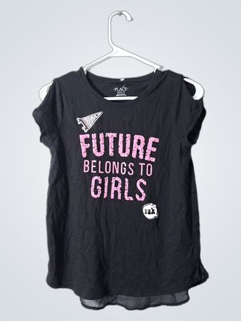 Place Future Belongs to Girls Graphic T-Shirt
