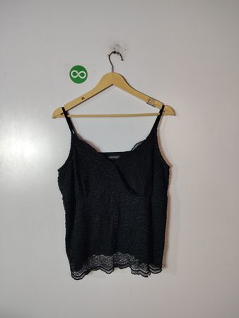 Lane Bryant Black Lace Camisole