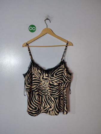 Zebra Print Top
