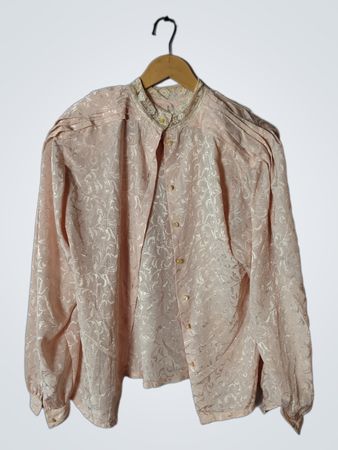 Pink Lace Blouse