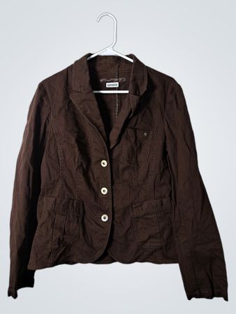 Street One Brown Corduroy Blazer