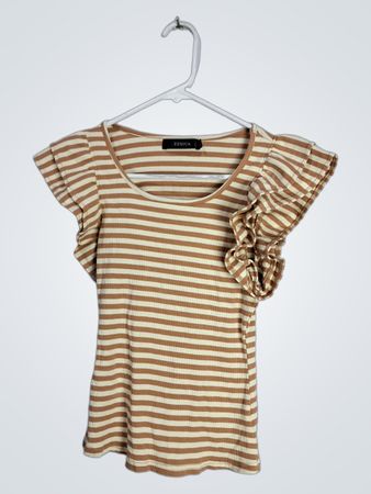 Zesica Striped Top