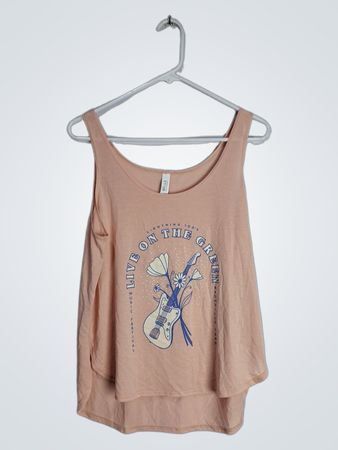 BELLA Canvas Live On The Green Tank Top