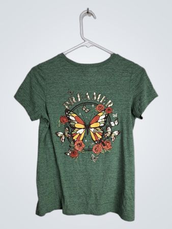 Kandy Kiss Green Butterfly T-Shirt