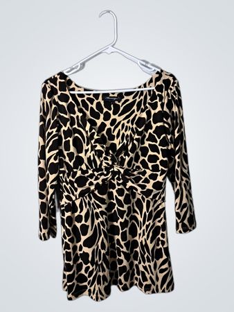 Mesmerize Animal Print Top