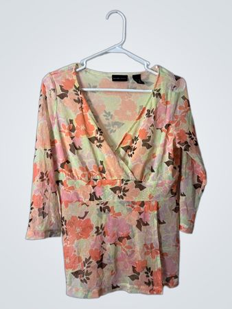 Floral Long-Sleeve Top