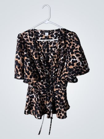 VENUS Leopard Print Blouse