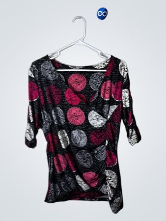 Style & Co. Polka Dot Blouse