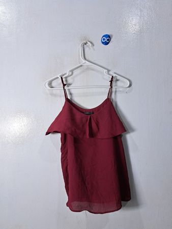 MANGO Red Blouse