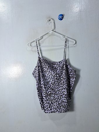 Victoria's Secret Purple Leopard Tank Top