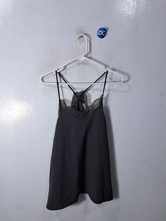Black Lace Trim Camisole