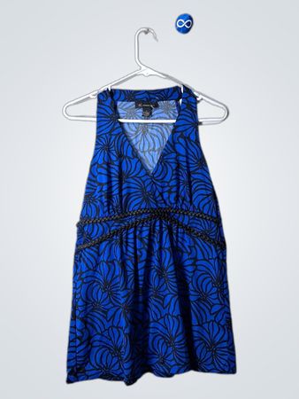 Blue Floral Dress