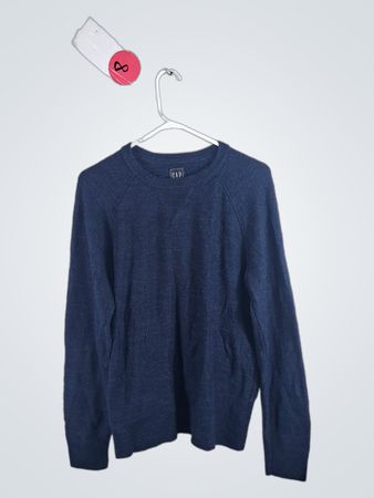 Gap Crewneck Knit Sweater - Navy