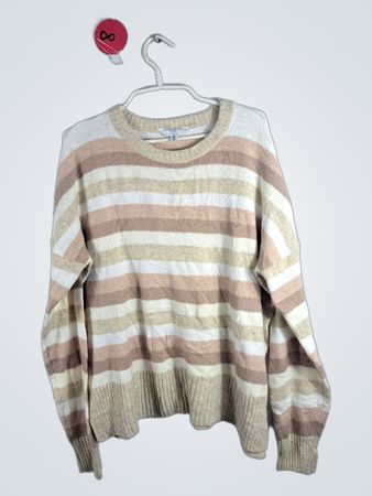 Time Tru Striped Sweater