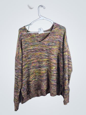 Multicolored Knit Sweater
