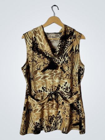 Animal Print Blouse