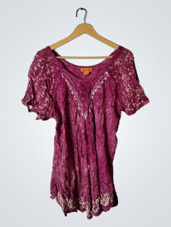 Sakka Embroidered Rayon Blouse