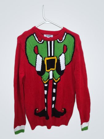 imagin8 Christmas Elf Sweater