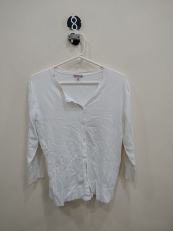 Merona White Long-Sleeve Shirt