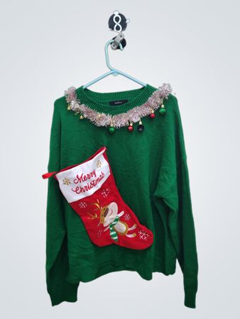 Green Christmas Sweater