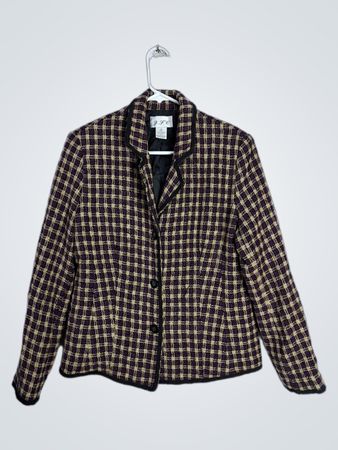 J.P.C. Women's Plaid Blazer