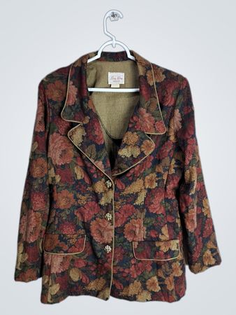 Berg-Ray Floral Blazer