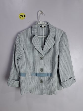 Courtenay Gray Plaid Jacket