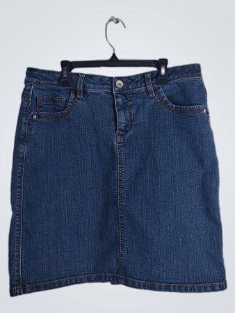 George Denim Skirt