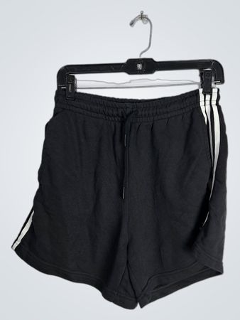Adidas Black 3-Stripes Track Shorts