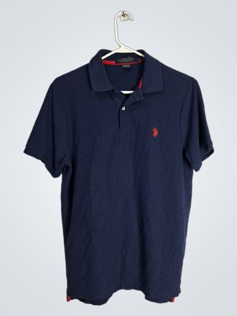 U.S. Polo Assn. Navy Blue Short Sleeve Polo Shirt