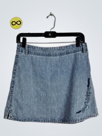 Blue Denim Skirt