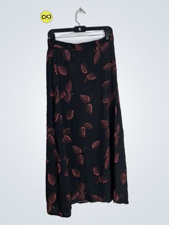 BICE Black Floral Skirt
