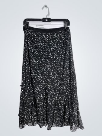 Black Polka Dot Skirt
