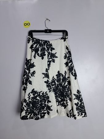GAP Floral Print Midi Skirt