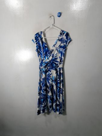 Blue Floral Dress