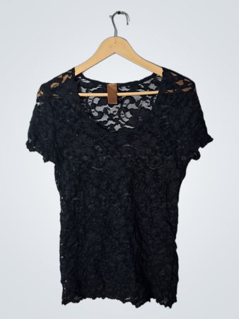 Black Lace Top