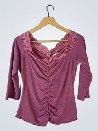 HeartSoul Pink Lace Top