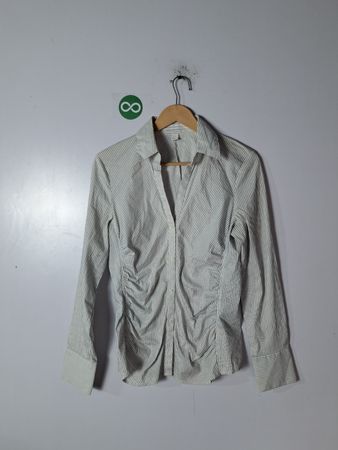 Express Men's Striped Dress Shirt