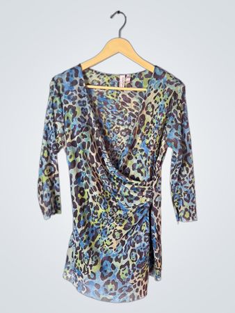 Sweet Pea by Stacy Frati Leopard Print Dress