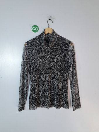 INC Floral Long Sleeve Top