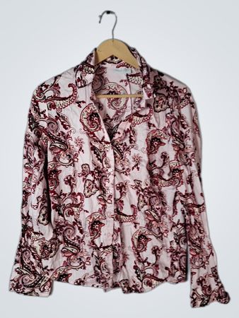 Blouse with Paisley Pattern