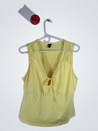 Hollister Yellow Tank Top