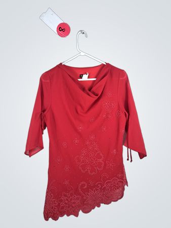C.O.C. Red Blouse
