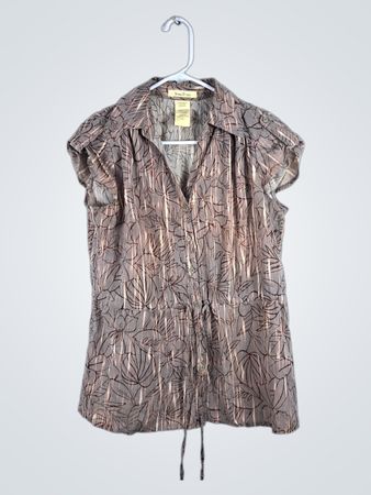 brina & em Floral Blouse