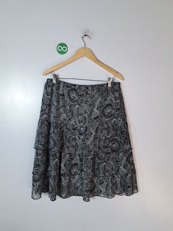 Notations Paisley Skirt