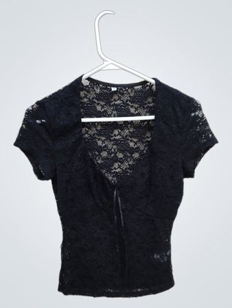 Black Lace Top