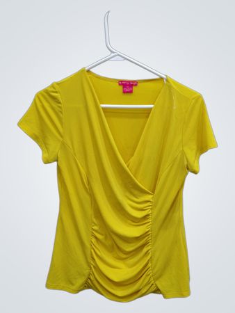 Sunny Leigh Yellow Women's Top