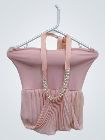 Pink Pearl Embellished Top