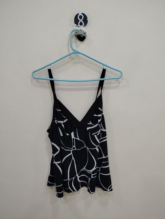 Secret Treasures Black and White Swimsuit