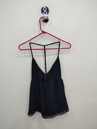 Black Sleeveless Top